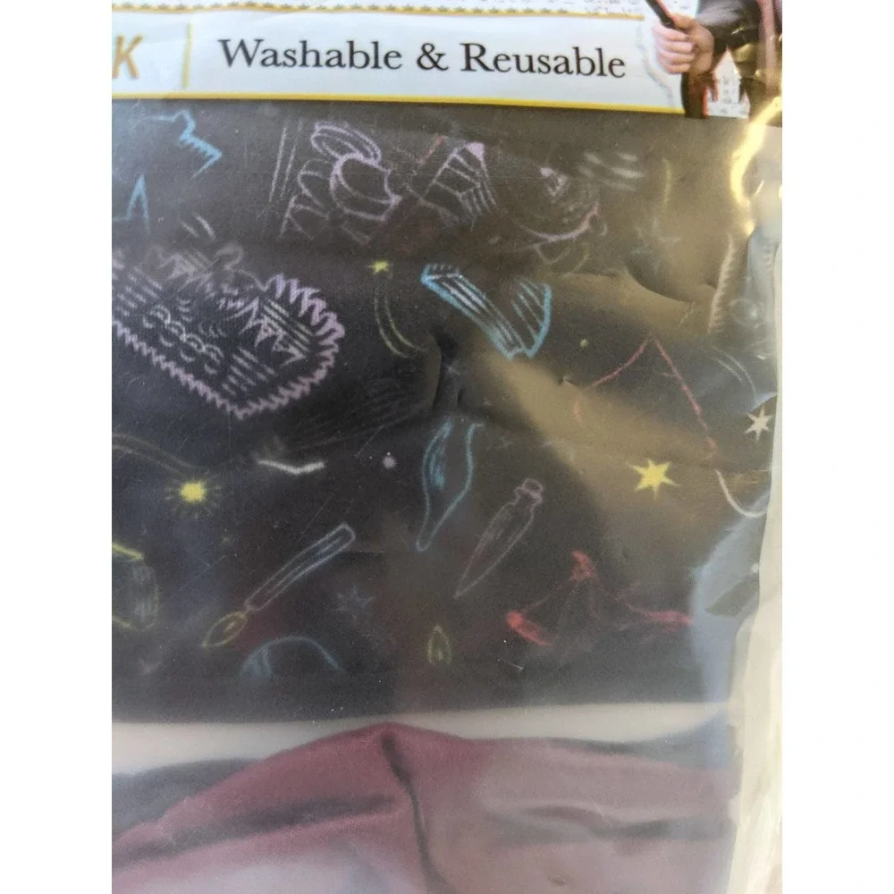 set lot of 2 pcs Kids Face Mask Harry Potter reusable washable